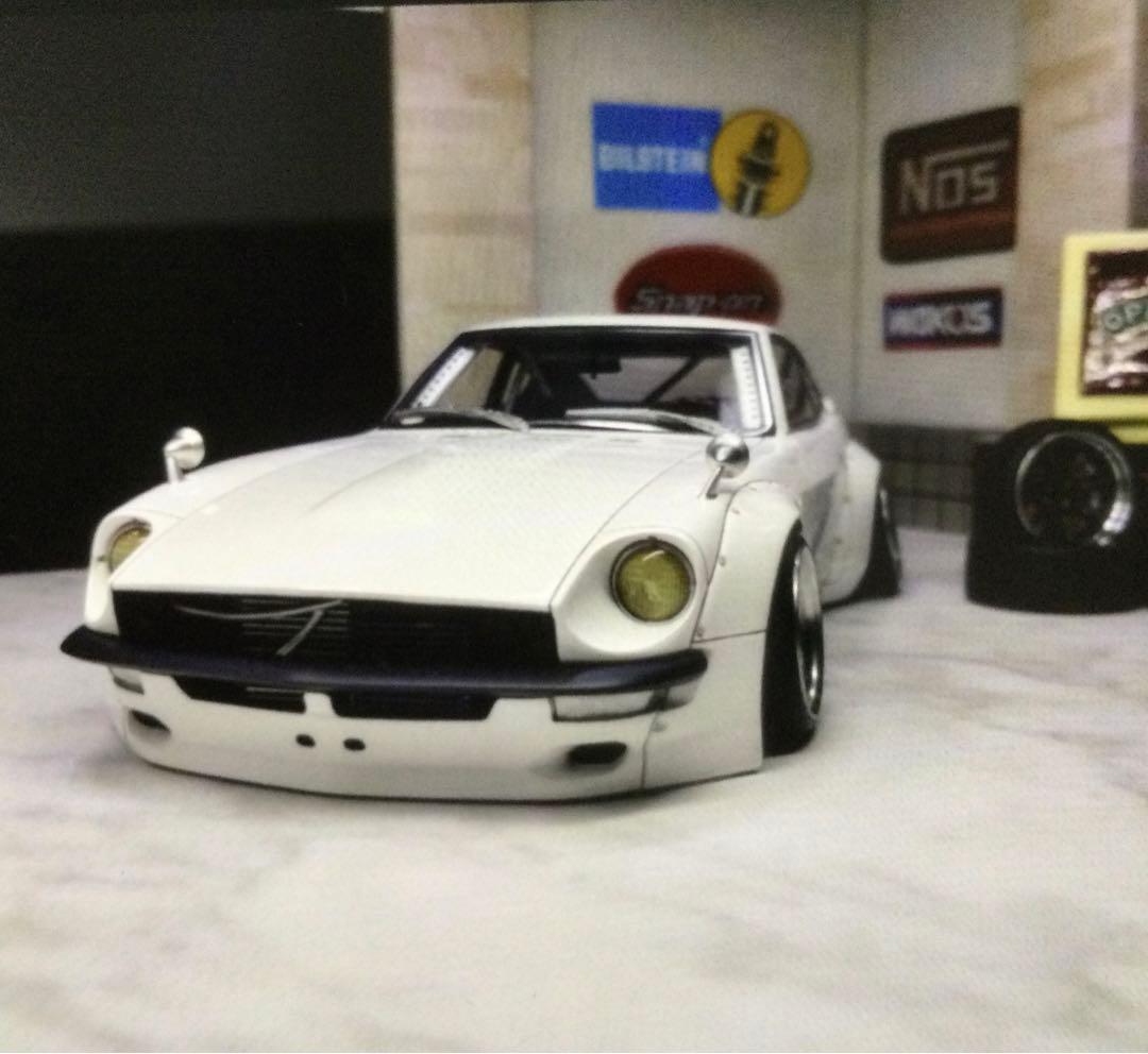 イグニッションモデル1/18 PANDEM S30Z 白　シャツおまけ付き