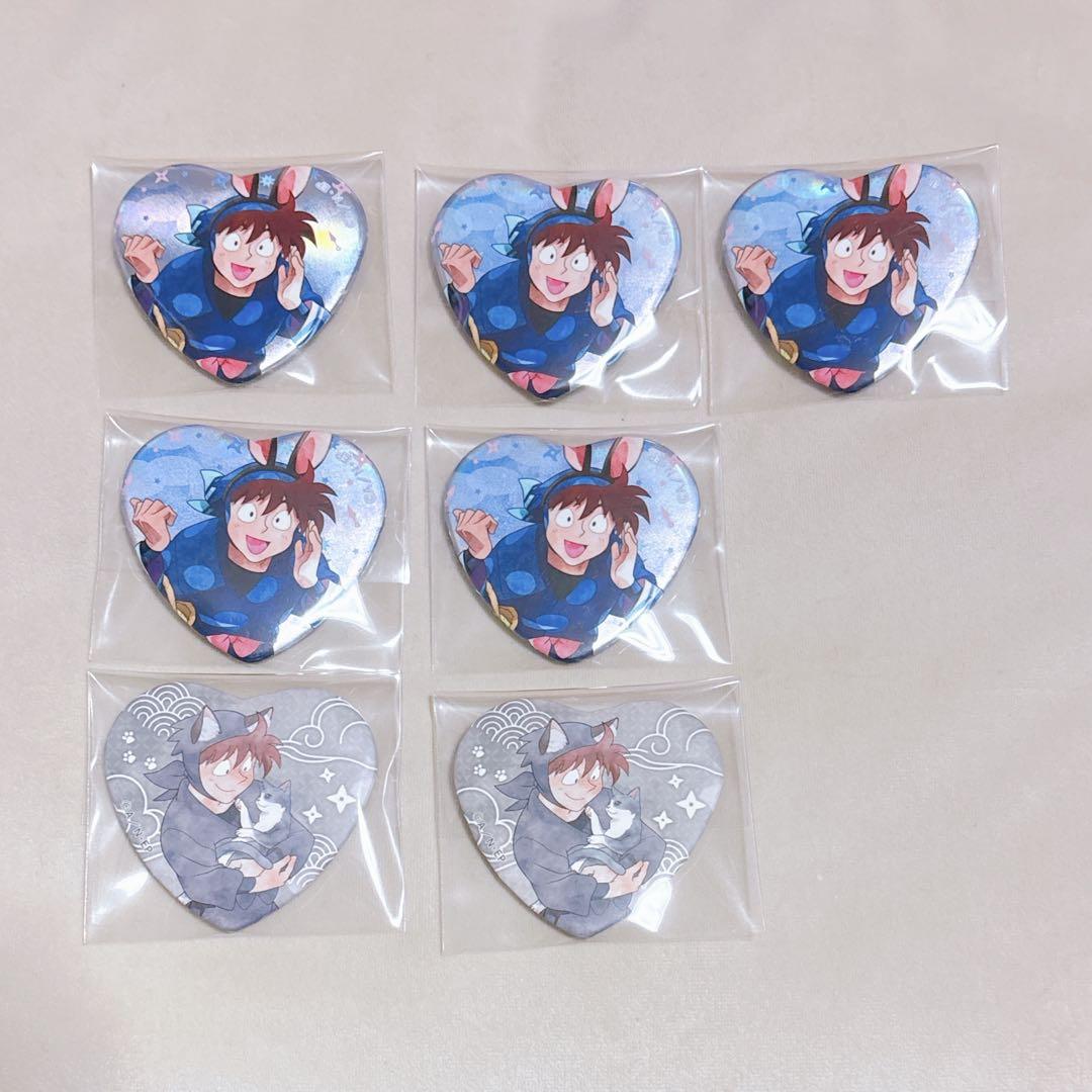 忍たま乱太郎 土井半助 ナンジャタウン ハート缶バッジ