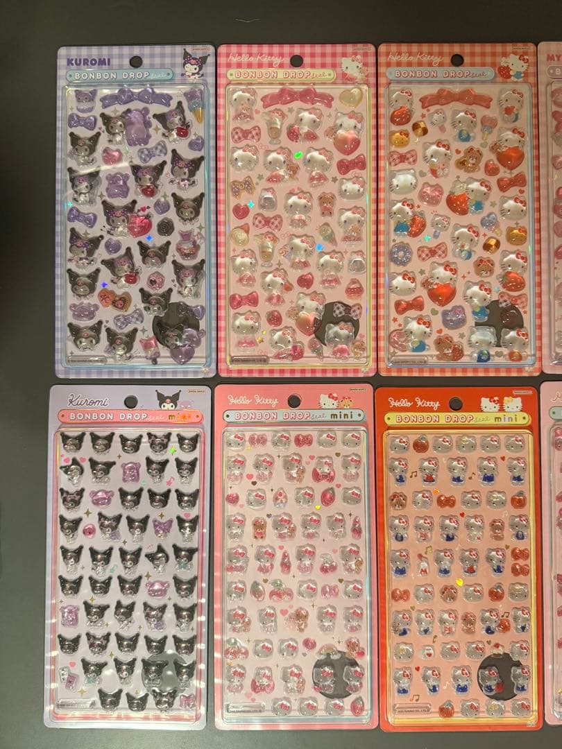 【国内正規品】 サンリオ ボンボンドロップシール 第2弾＋mini 13種セット