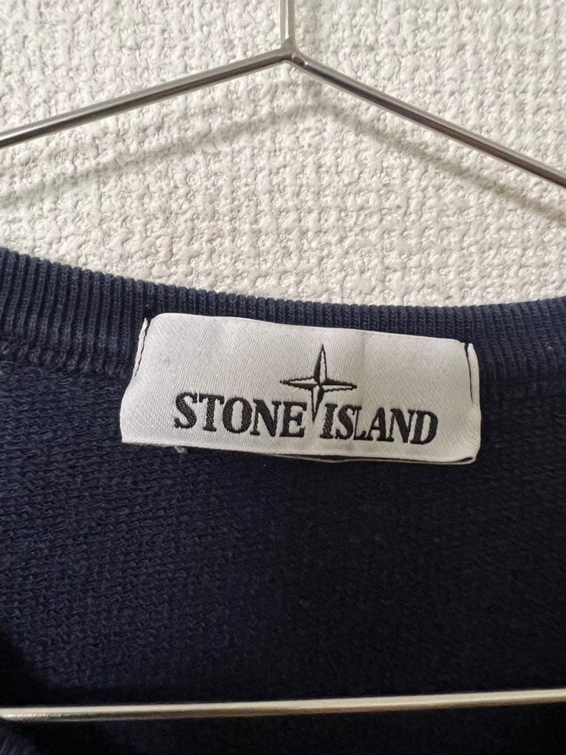 stone  sweat ストーンアイランド　スウェット　紺