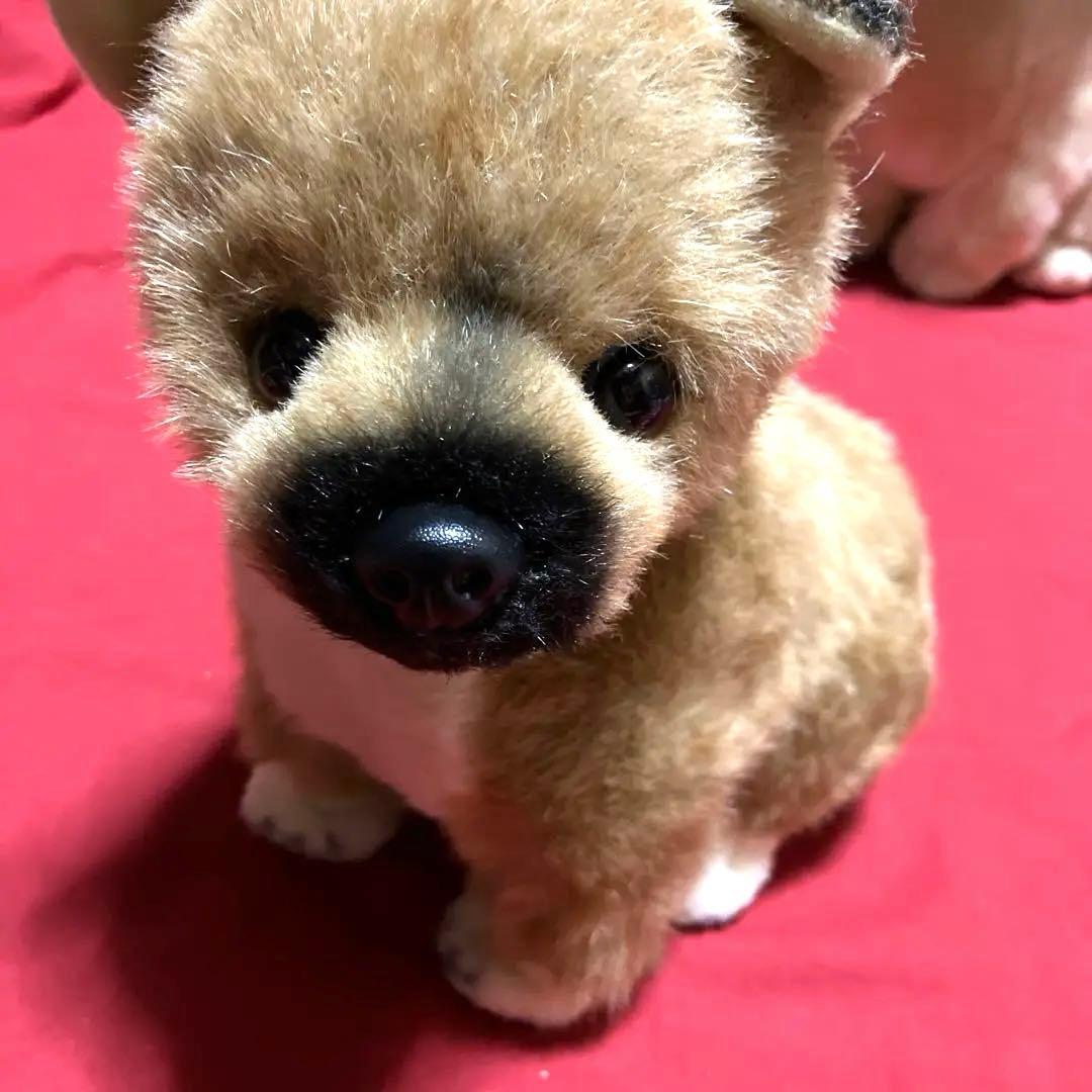 ぬいぐるみ犬　しば犬　子犬　リアルぬいぐるみ犬　四季オリジナル