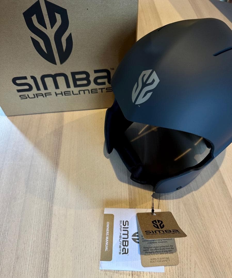 サーフィン・ボディボード Simba surf helmet - Black - Size M