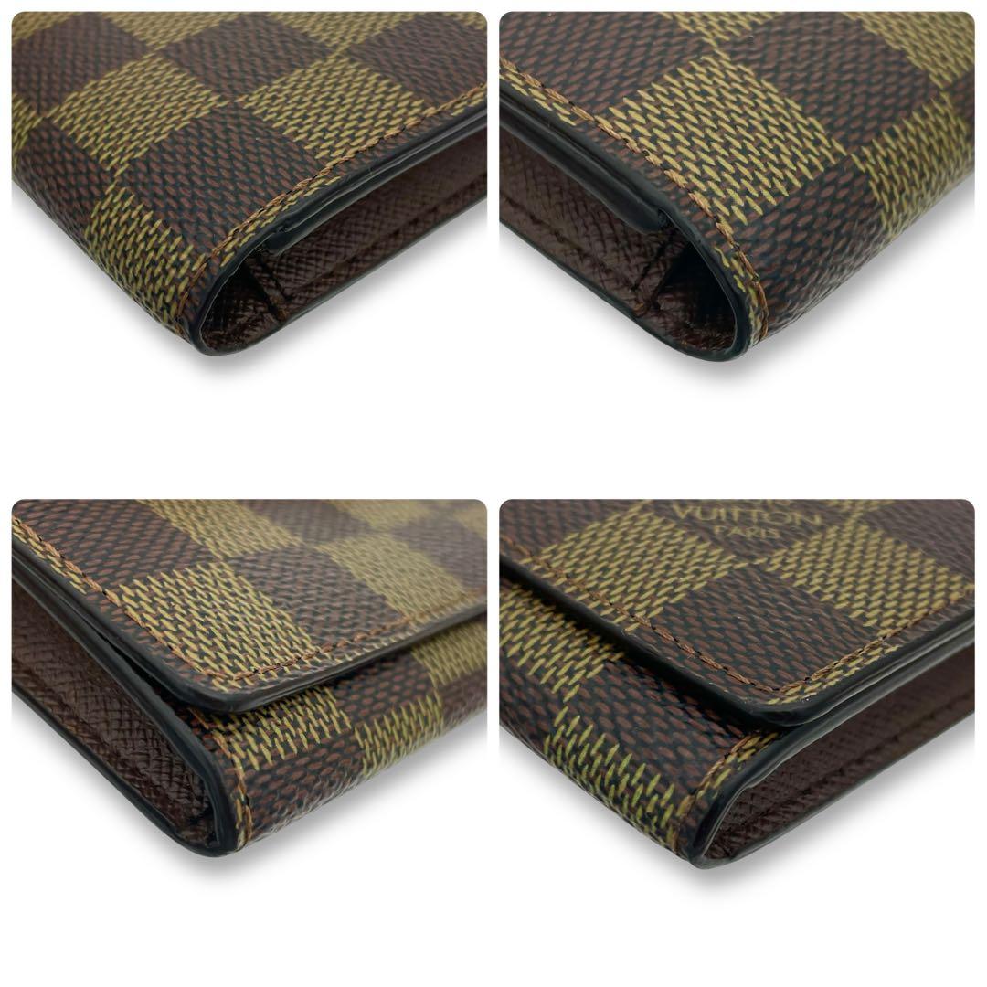 ルイヴィトン カードケース 名刺入れ ダミエ エベヌ ブラウン アンヴェロップ