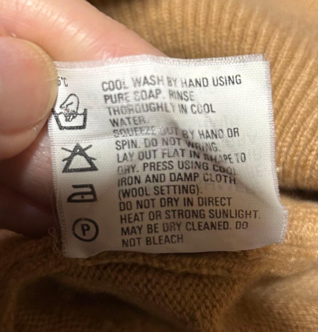 Burberrys ヴィンテージ100％カシミヤセーター　スコットランド製