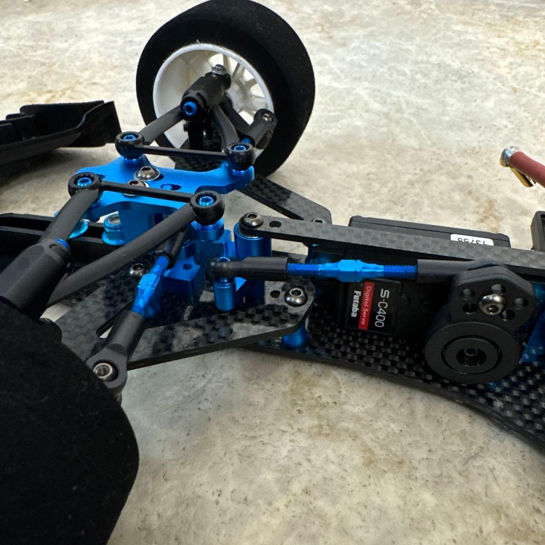 タミヤ TRF104 2WD フォーミュラ シャーシ(組立済みメカ無し)