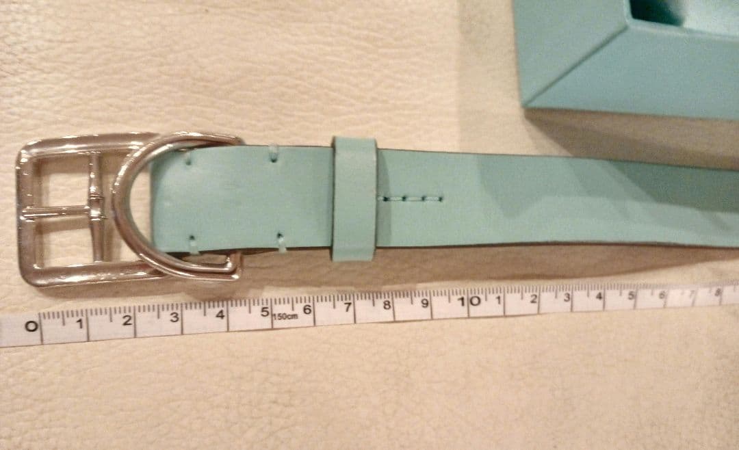 ティファニー　tiffany 犬　ペット　首輪　箱入り　格安　L 誕生日記念日