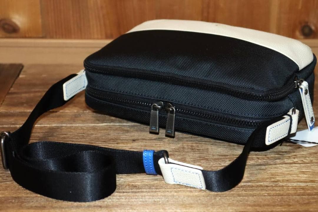 新品 LANVIN en Bleu ホライゾン ショルダーバッグ Ⓗ