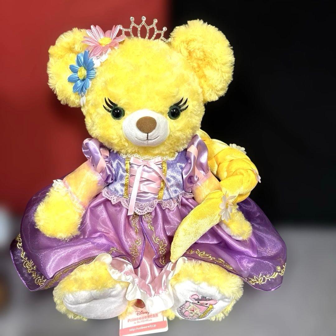 ユニベア　ラプンツェル　ぬいぐるみ　ディズニー　塔の上のラプンツェル