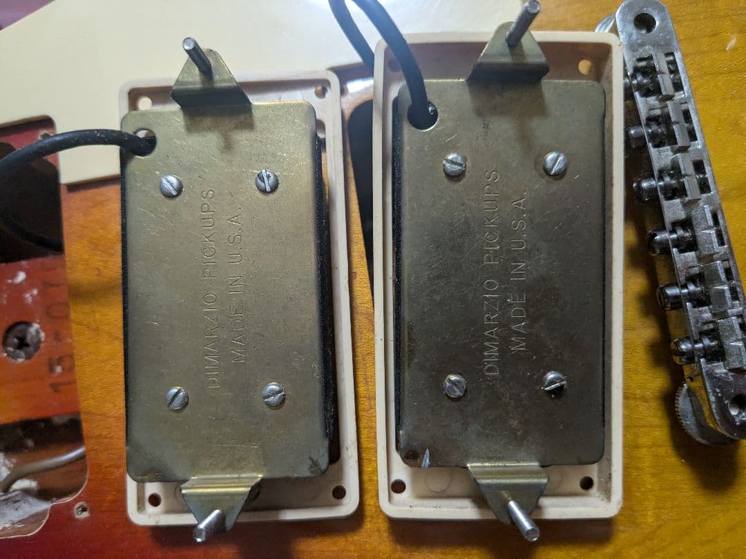 Aria ProII レスポール ディマジオ搭載