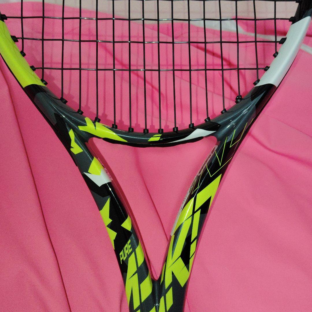 美品ピュアアエロ2022面100 G2 ラケットマイスター理論カスタム品C