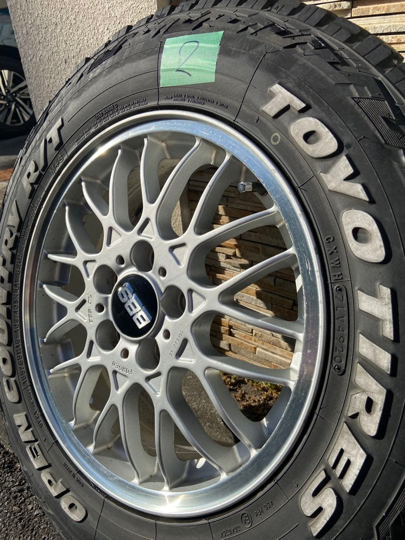 三菱純正BBSホイール&OPEN COUNTRY R/T 16インチ 4本セット
