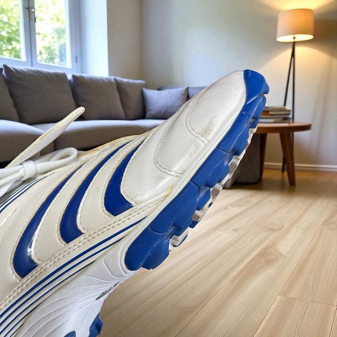 美品 レア adidas プレデター アブソリオン サッカー ホワイト/ブルー