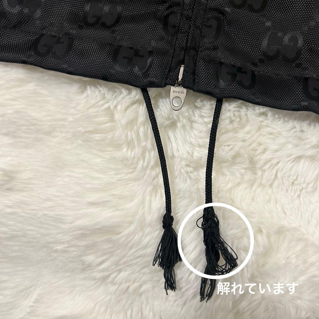 GUCCI GG総柄 定価30万超 ナイロンジャケット メンズ48