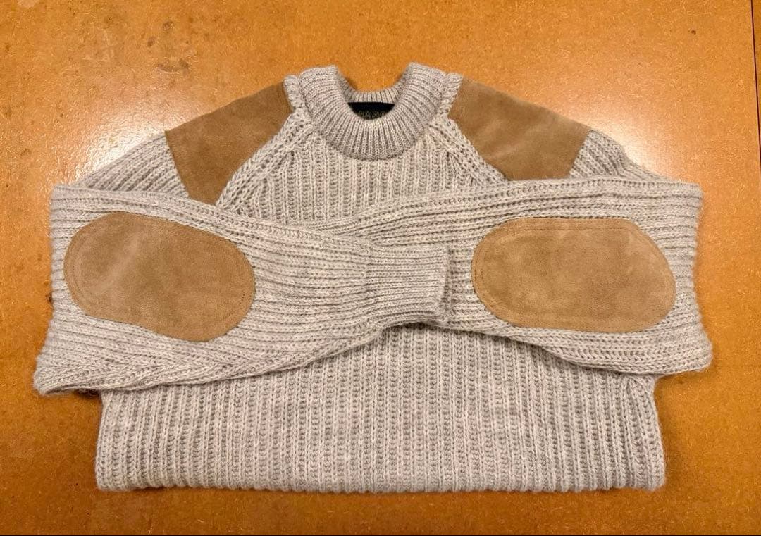 英国製 パークレインジャーセーター HIGHLAND2000 ベージュ Mサイズ