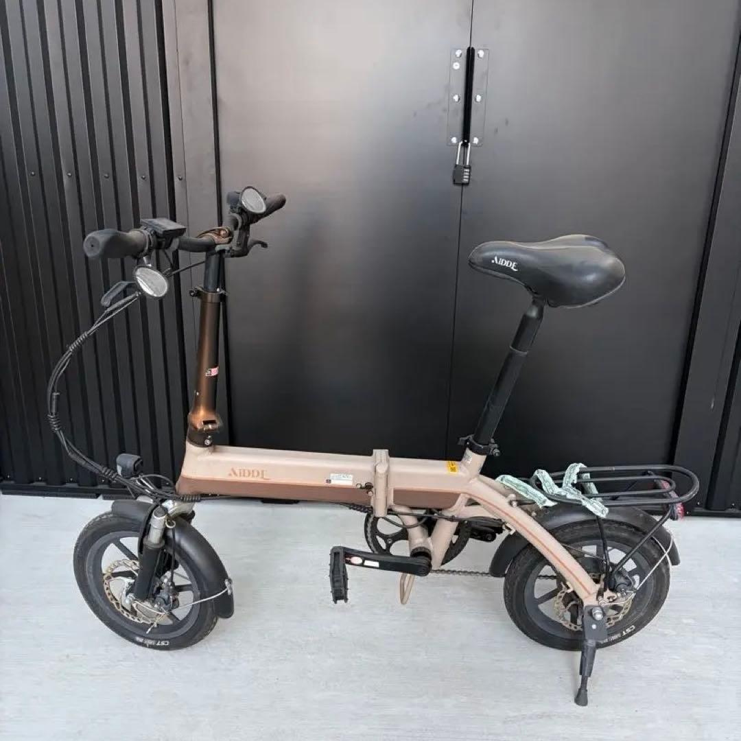AiDDE：折畳み電動アシスト自転車_14インチ