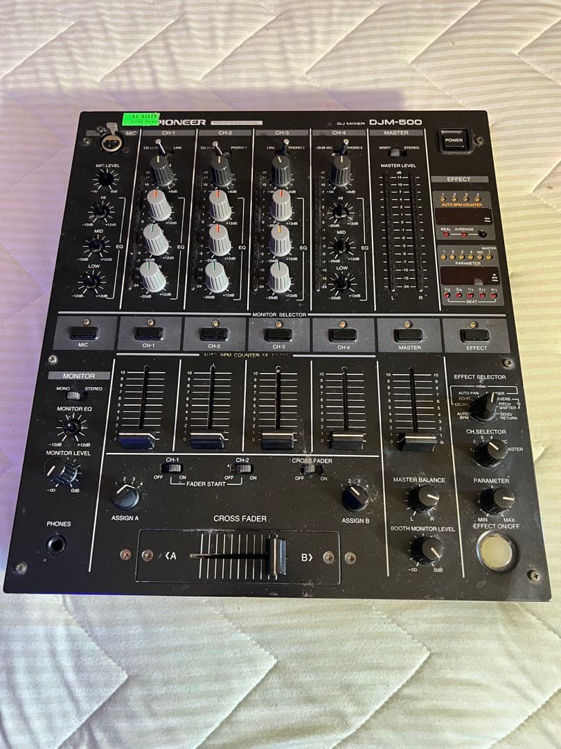 t*u様 ☆Pioneer DJM-500 DJミキサー　動作確認済