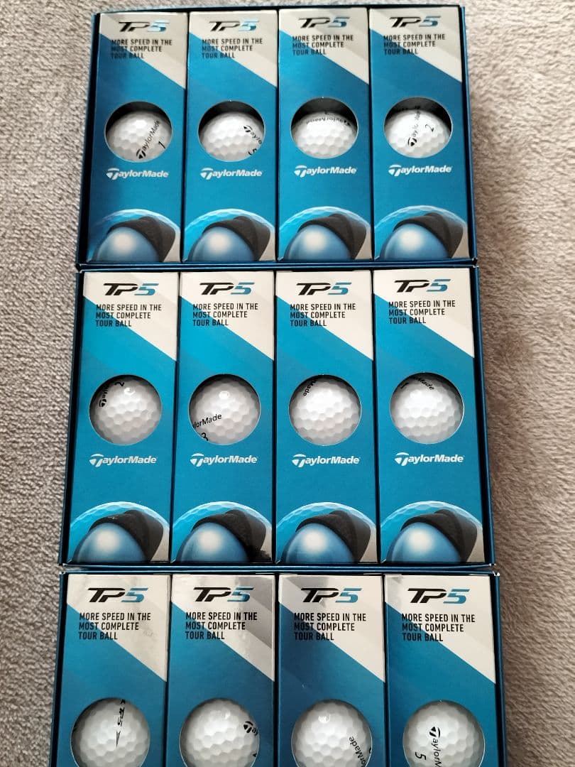 TaylorMade TP5 ゴルフボール テーラーメイド 3ダース 36個
