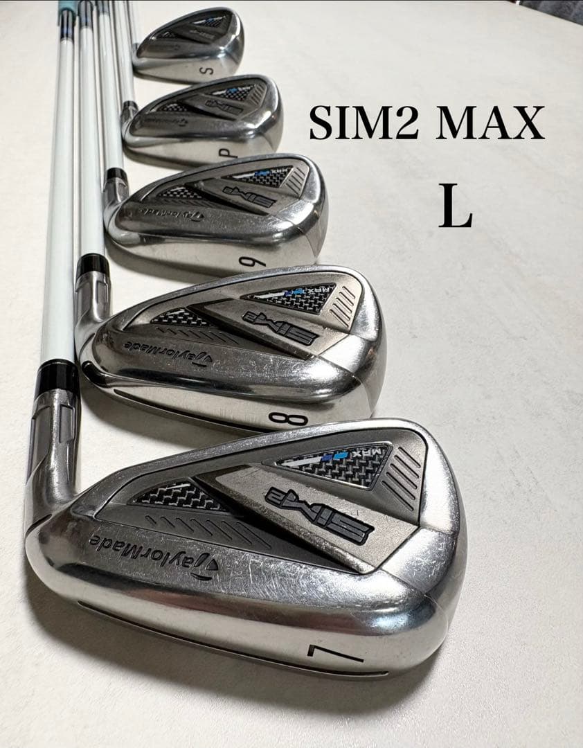 テーラーメイド Sim2 MAX レディースアイアンセット