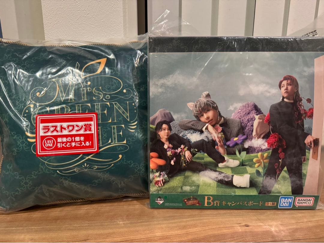 ミセス　Mrs. GREEN APPLE　一番くじ　ラストワン　クッション