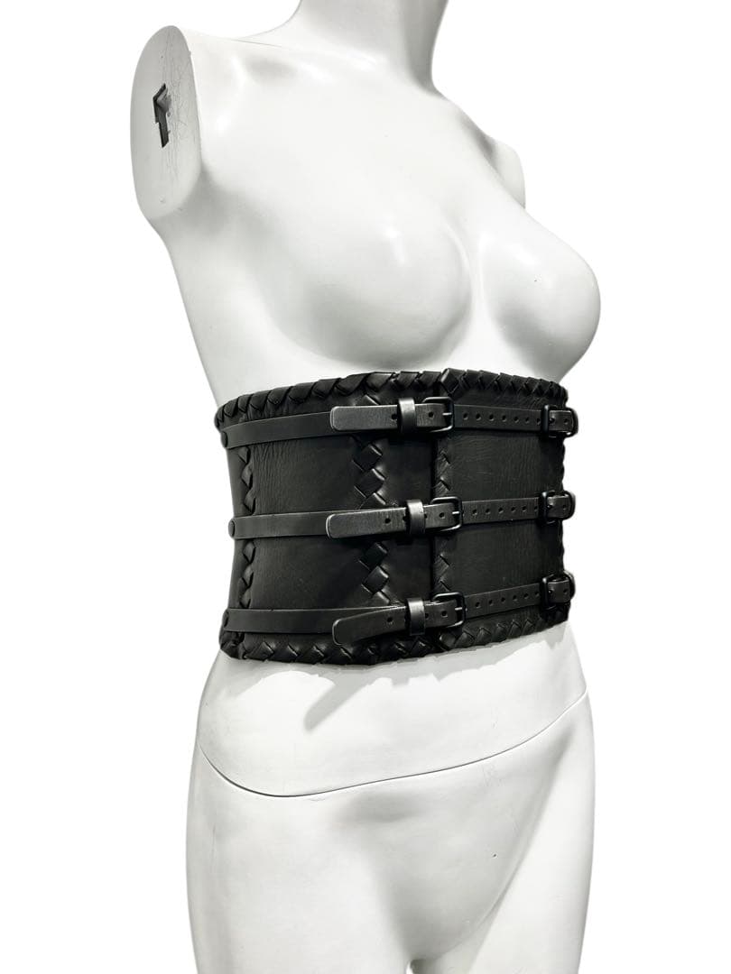 2003FW Bottega Veneta / レザー コルセット ベルト