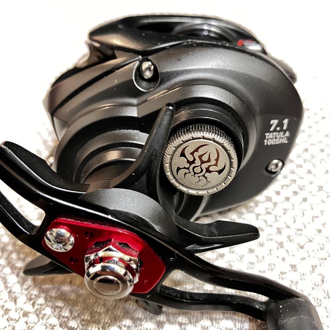 Daiwa TATULA 100SHL 左巻き ベイトリール ブラックバス