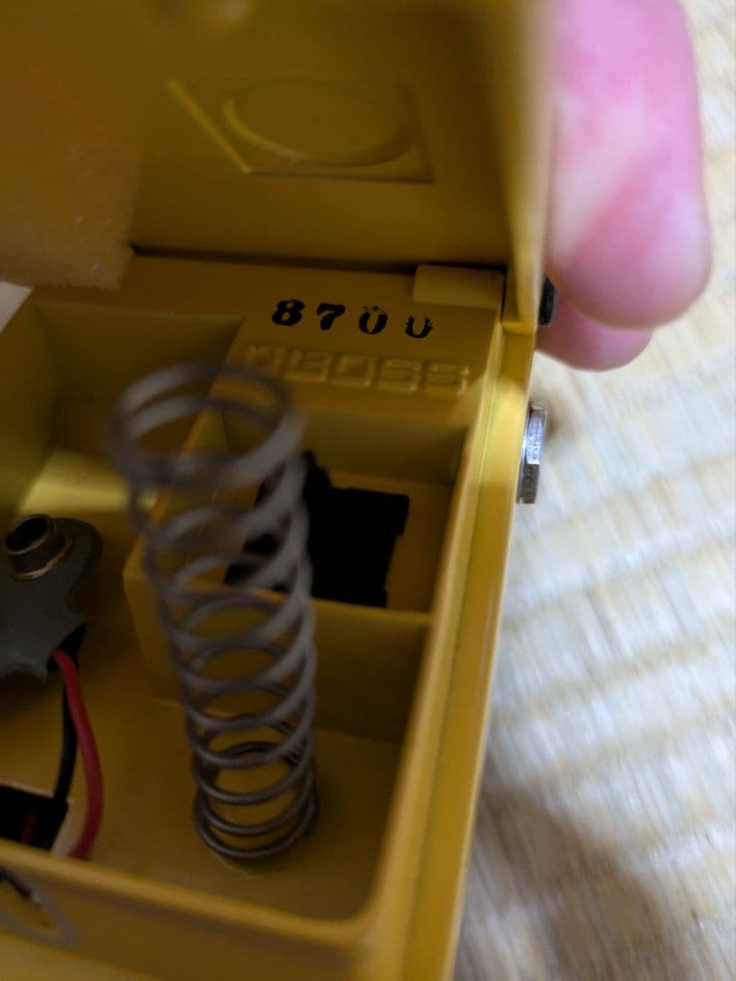 boss od-1 1979 銀ネジ