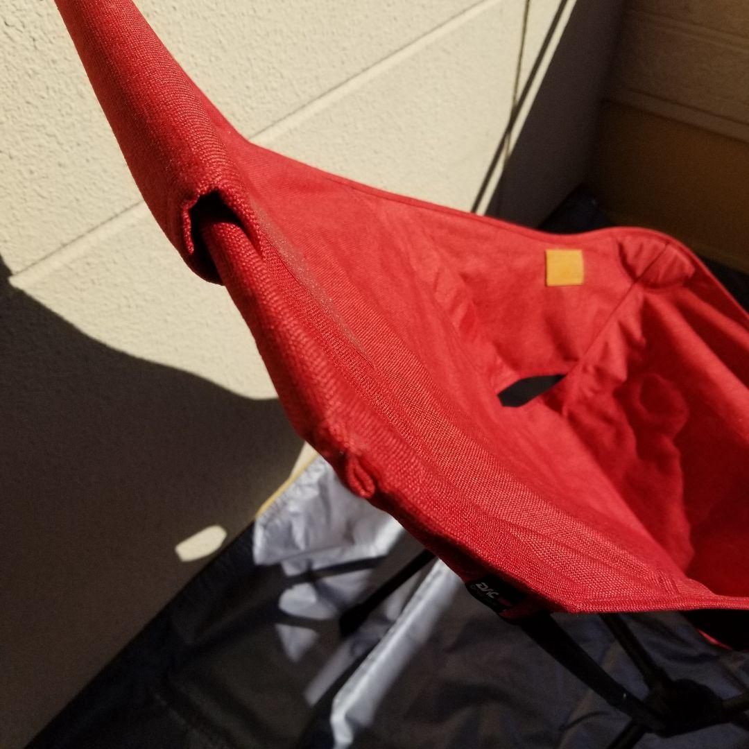 ヘリノックス　アウトドアチェア　レッド