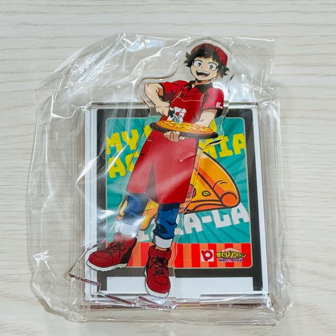 ヒロアカ ピザーラ 当選品 アクスタ 緑谷出久 A賞