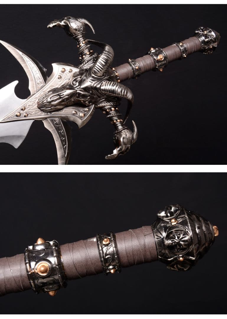 武具　刀装具 模造刀 霜の哀しみ 「魔獣争覇」Cosplay ロールプレイング