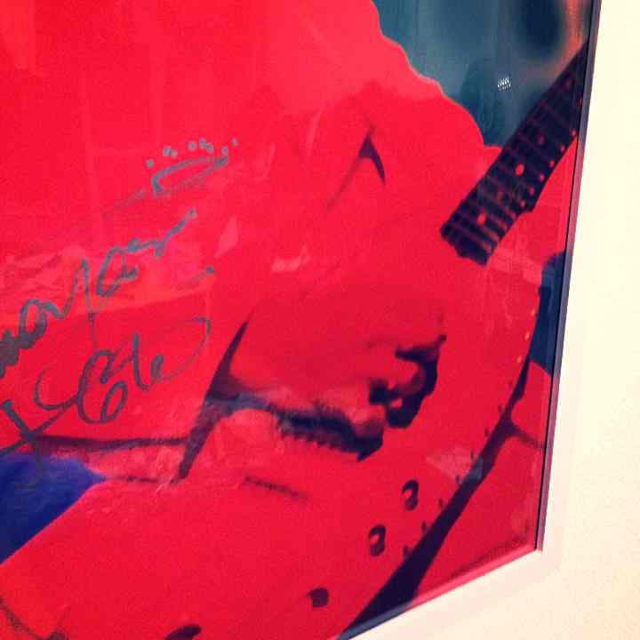 【家宝】布袋寅泰 直筆サインパネル‼