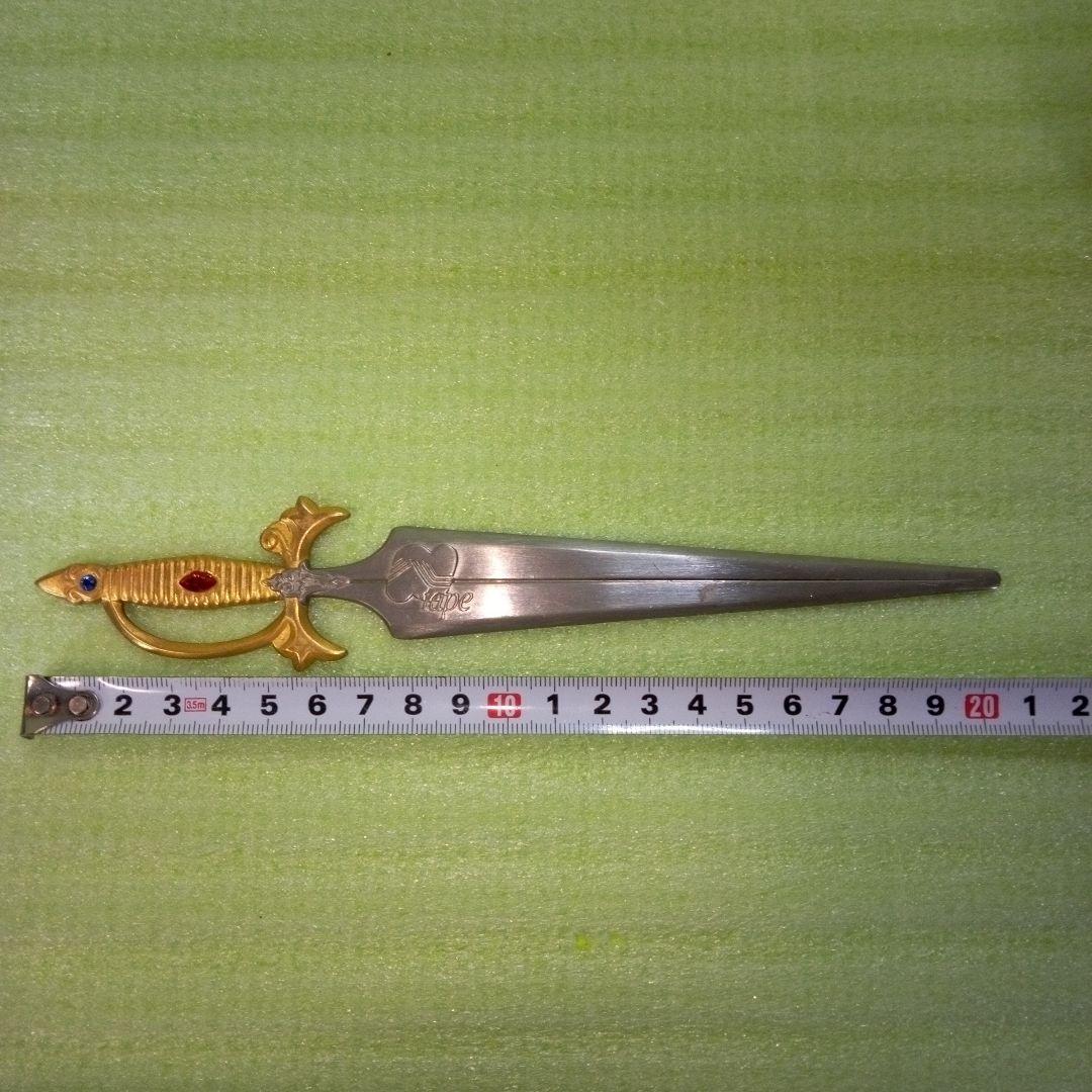 剣デザイン　ペーパーナイフ　paper knife　tape　インテリア　レア
