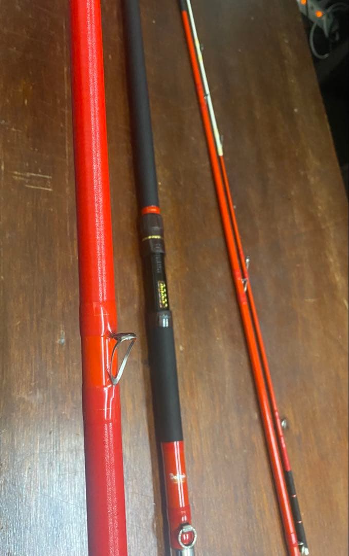 ダイコー　伝承　朱竿　500MH フルフィールド　石鯛　美品　Daikoh