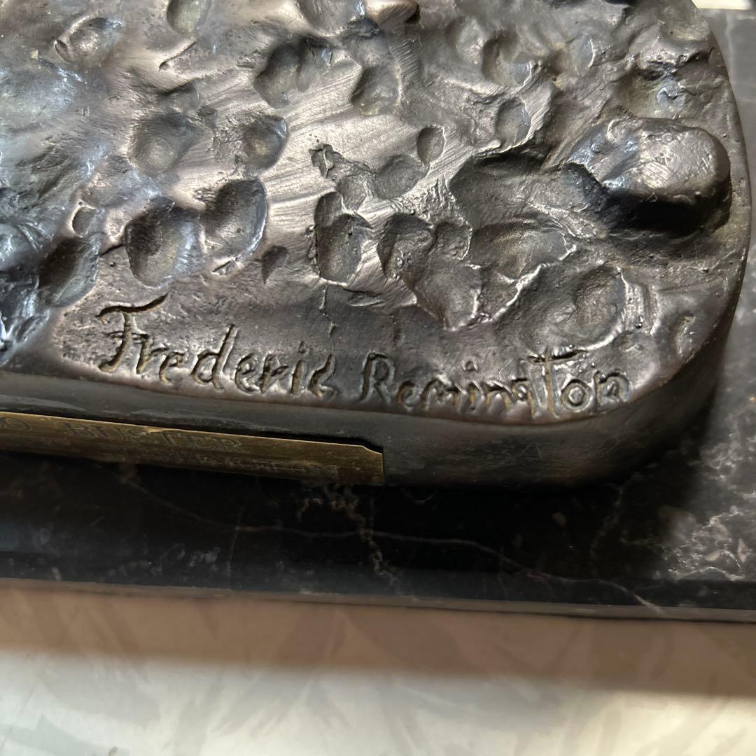 BRONCO BUSTER アンティークブロンズ像