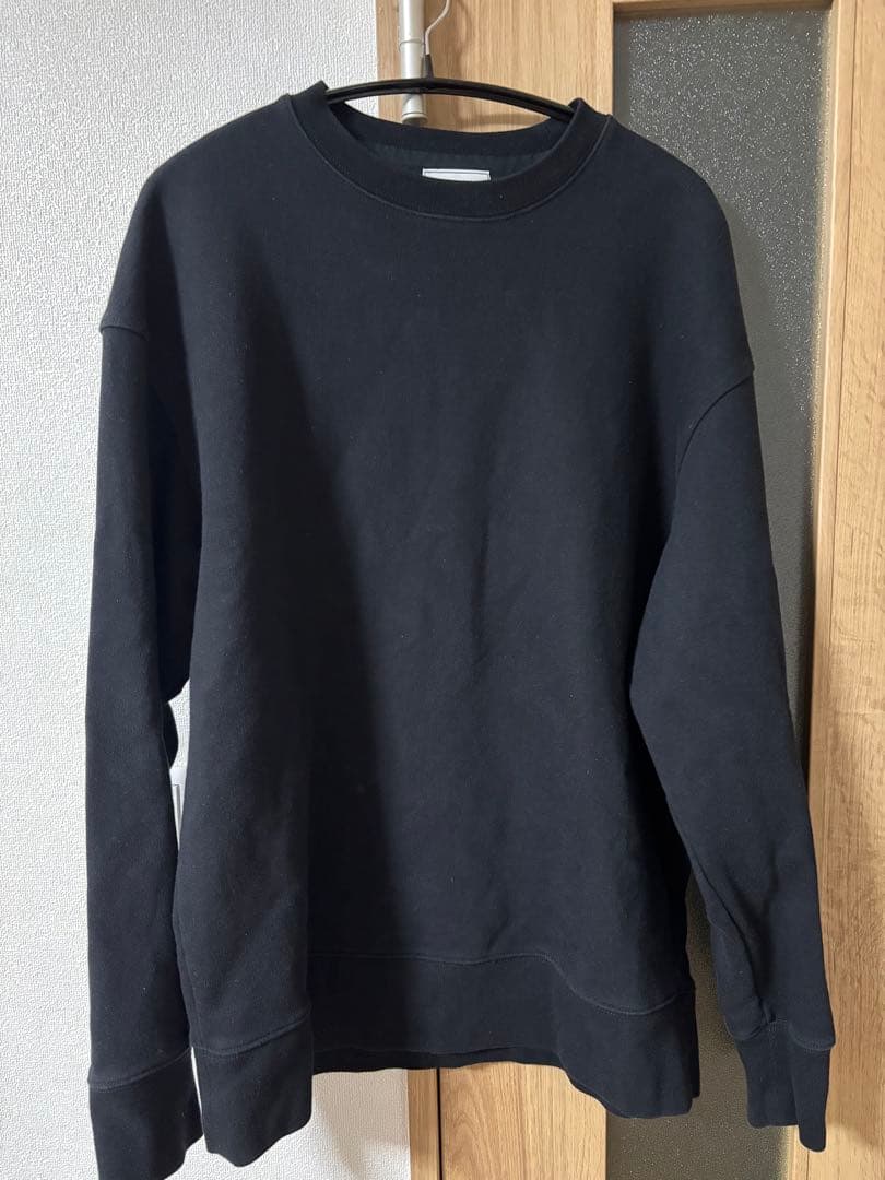 Y-3 ブラック スウェット トレーナー