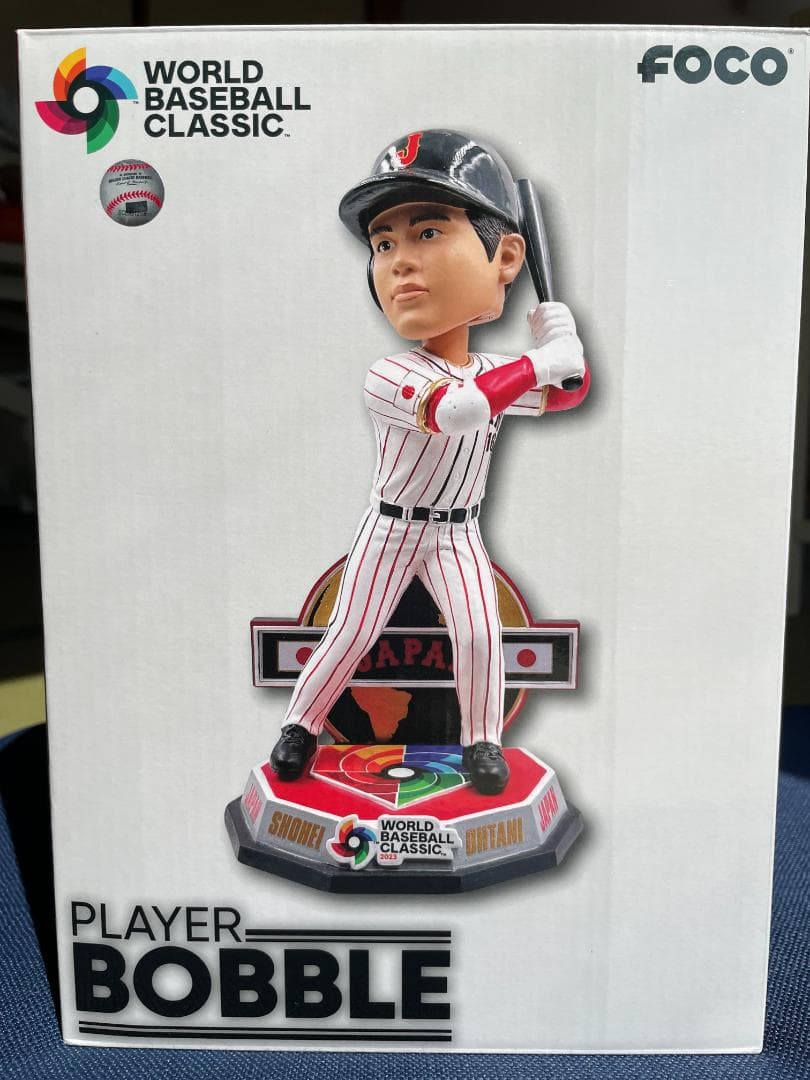 360個限定版！大谷翔平2023 WBC公式日本代表ボブルヘッド人形