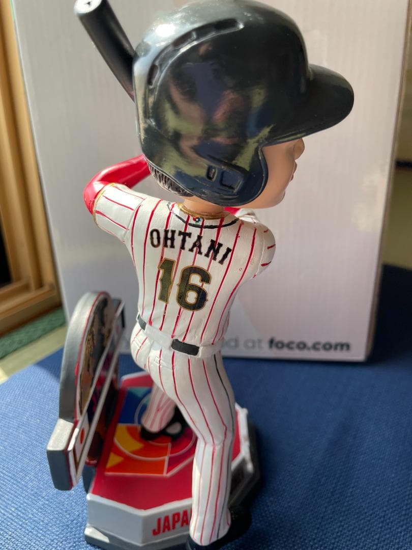 360個限定版！大谷翔平2023 WBC公式日本代表ボブルヘッド人形