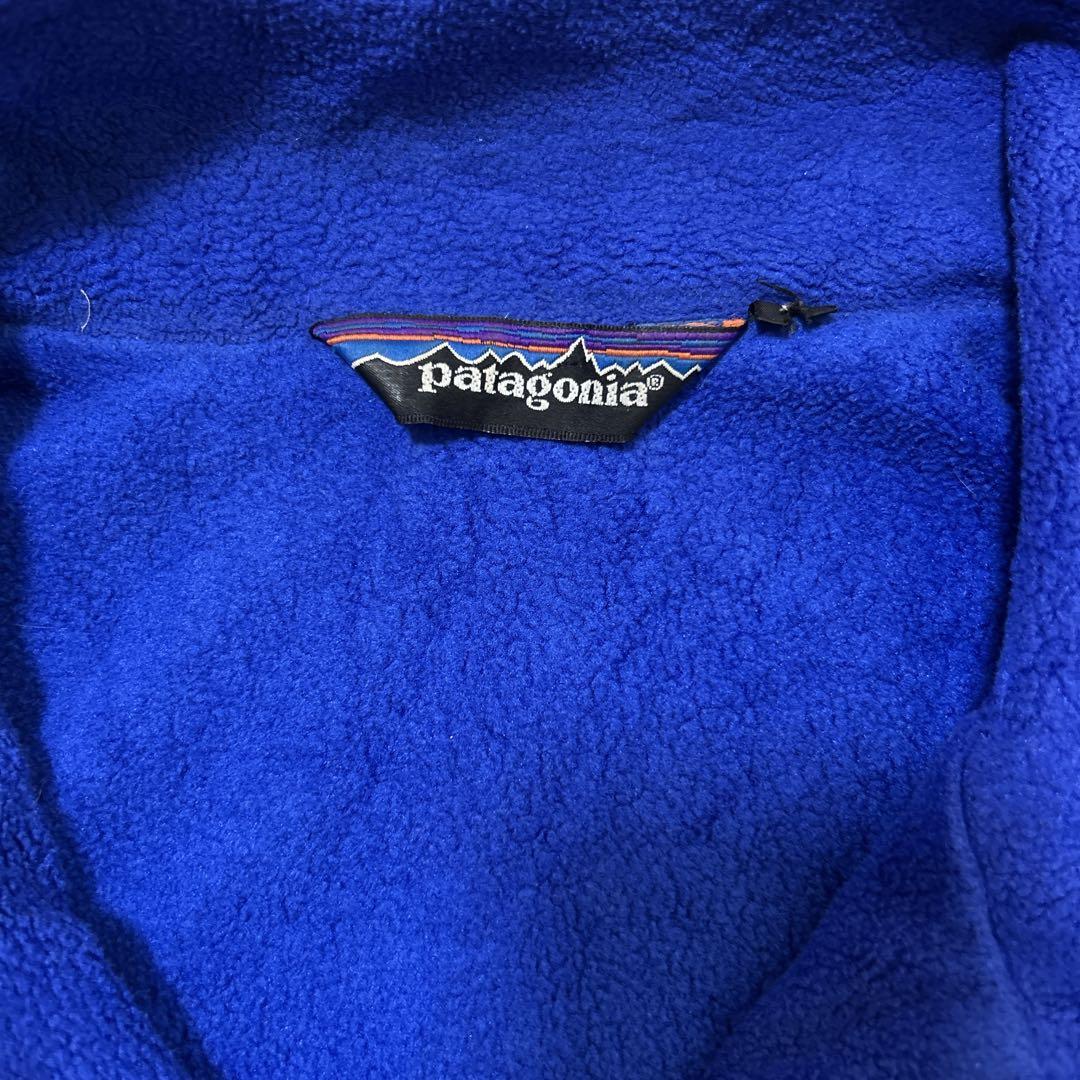 80s　patagonia　シェルドシンチラジャケット　USA製　L