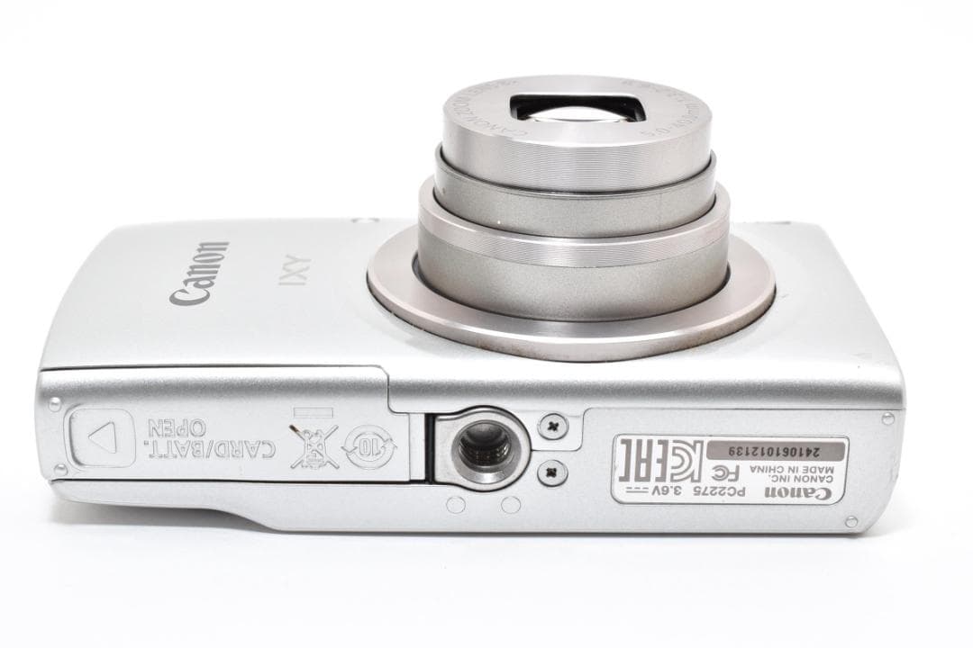 キヤノン　Canon IXY 180 シルバー 《元箱付属・動作確認済み》