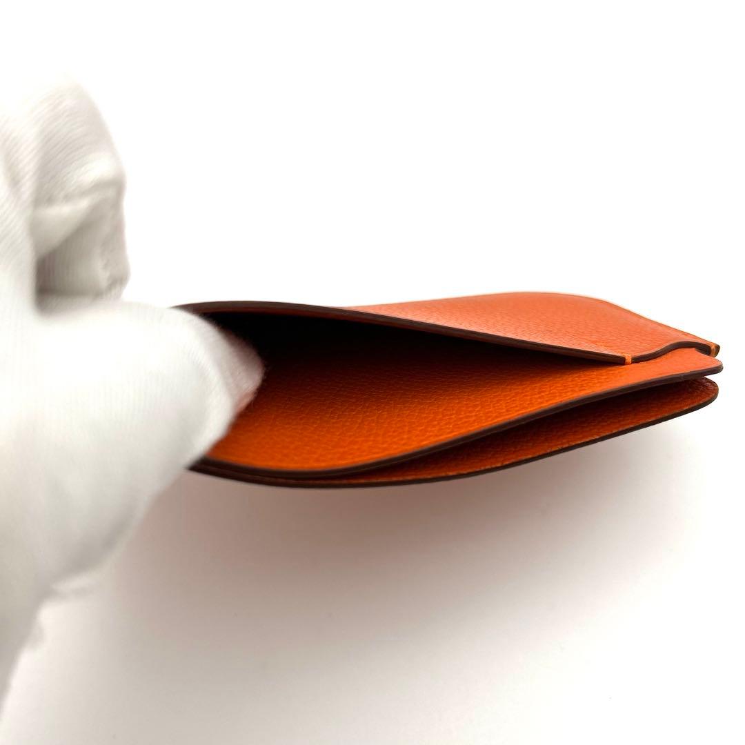 エルメスHERMES エテュイイーカバー レザースマホケースカードケース