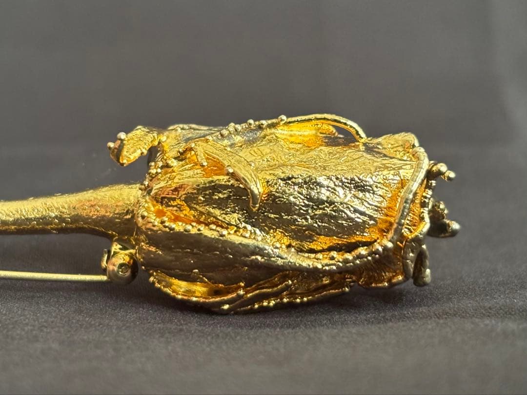 ヴィンテージデンマーク 925シルバー FLORA DANICA ブローチ