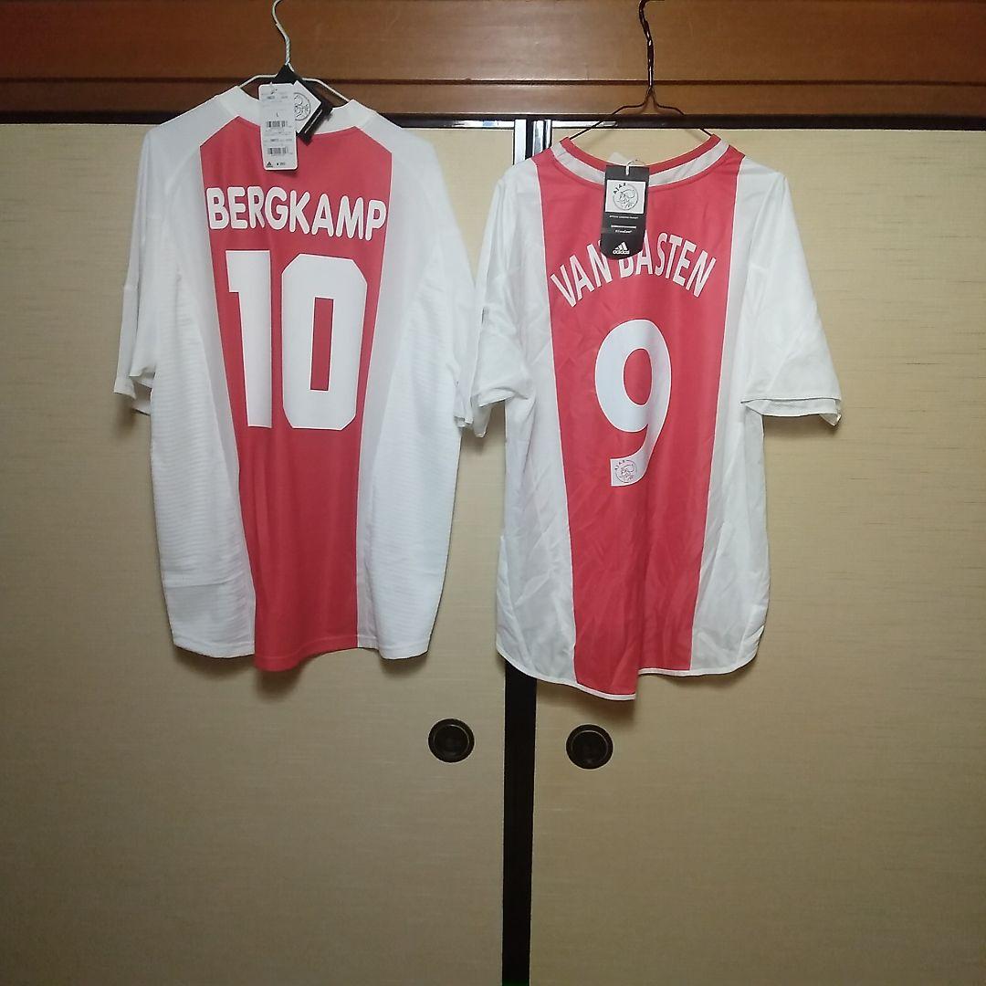 【新品タグ付】アヤックス！ベルカンプ！ファンバステンユニホーム