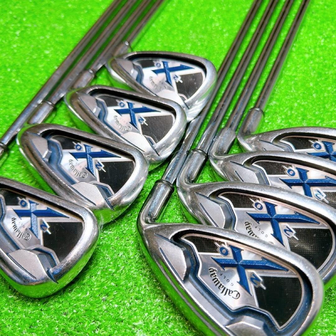 Callaway キャロウェイ　X20アイアンセット　ゴルフ　8本　メンズ　右
