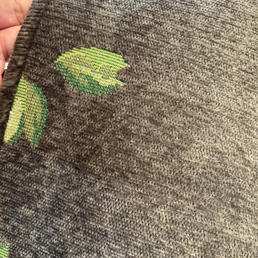 新品☆花柄のシェニールラグ 200×250cm 上品 桜の花 さくら模様