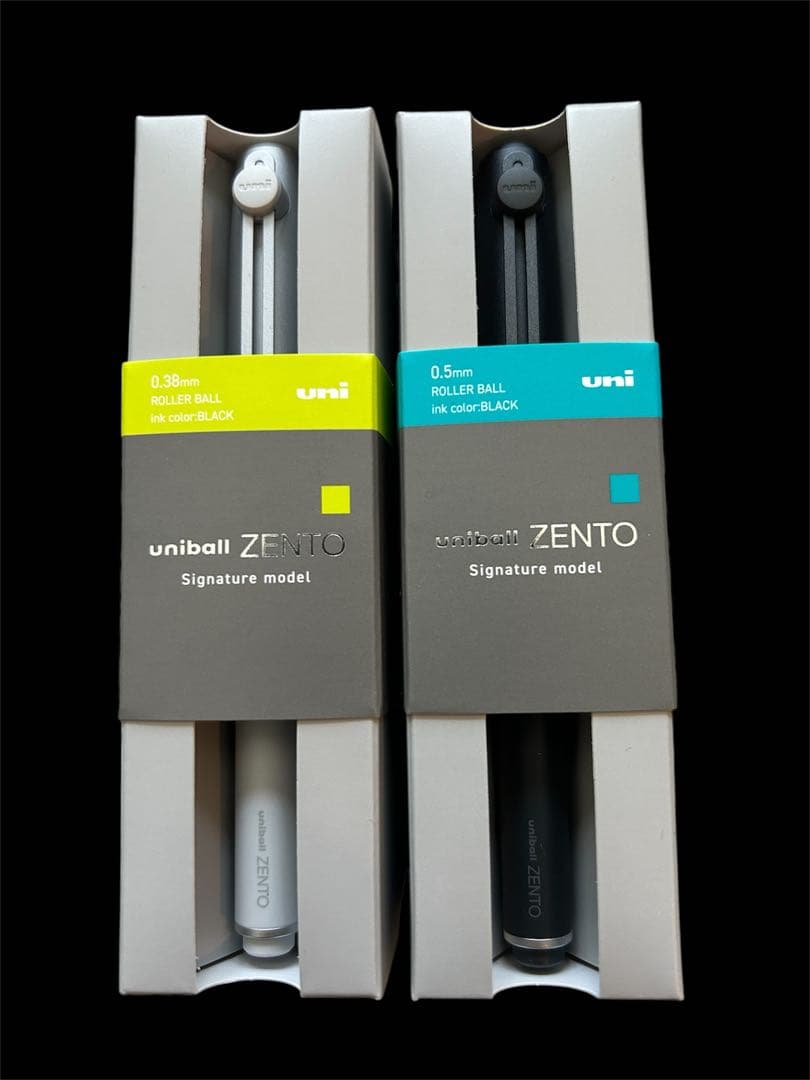 uniball ZENTO シグニチャーモデル 0.38mm&0.5mm 新品