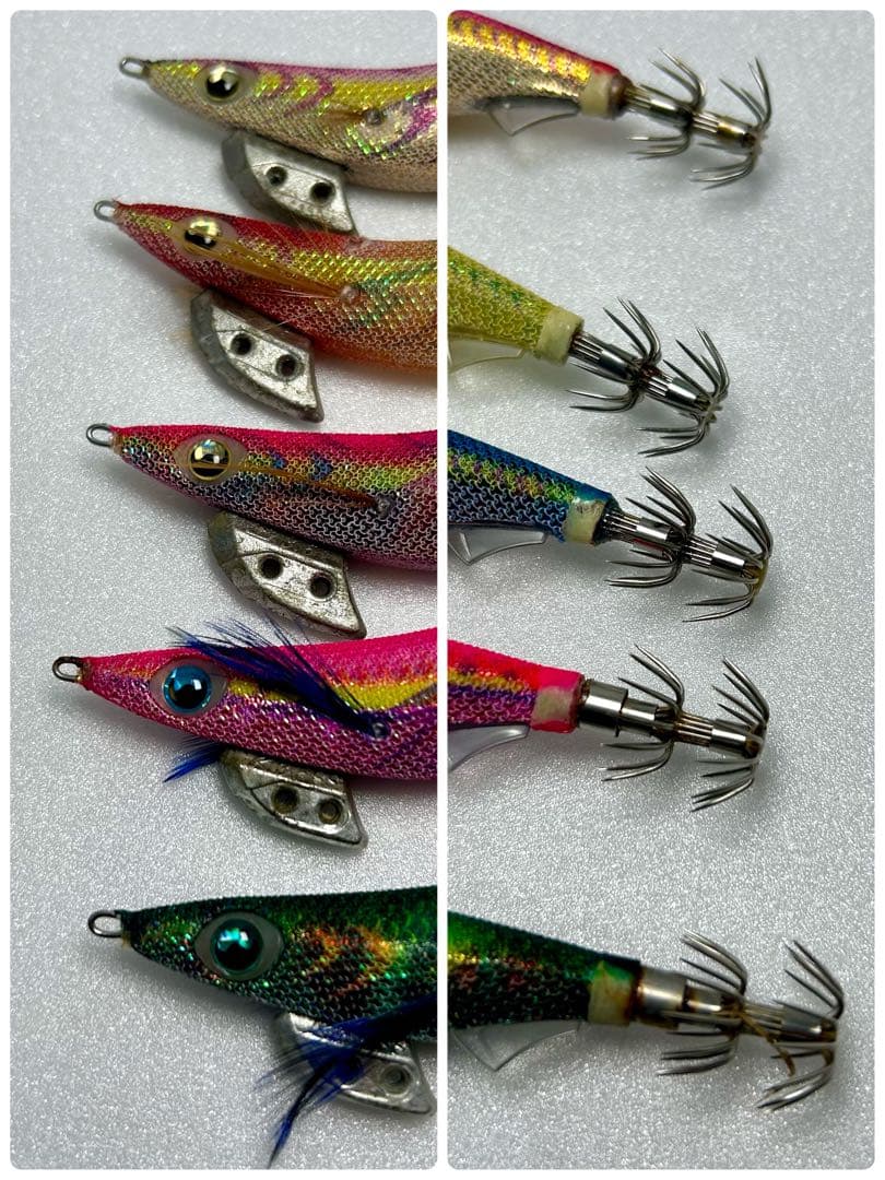 YAMASHITAエギ王K 3.0〜3.5号 まとめ売り13個　エギケース付