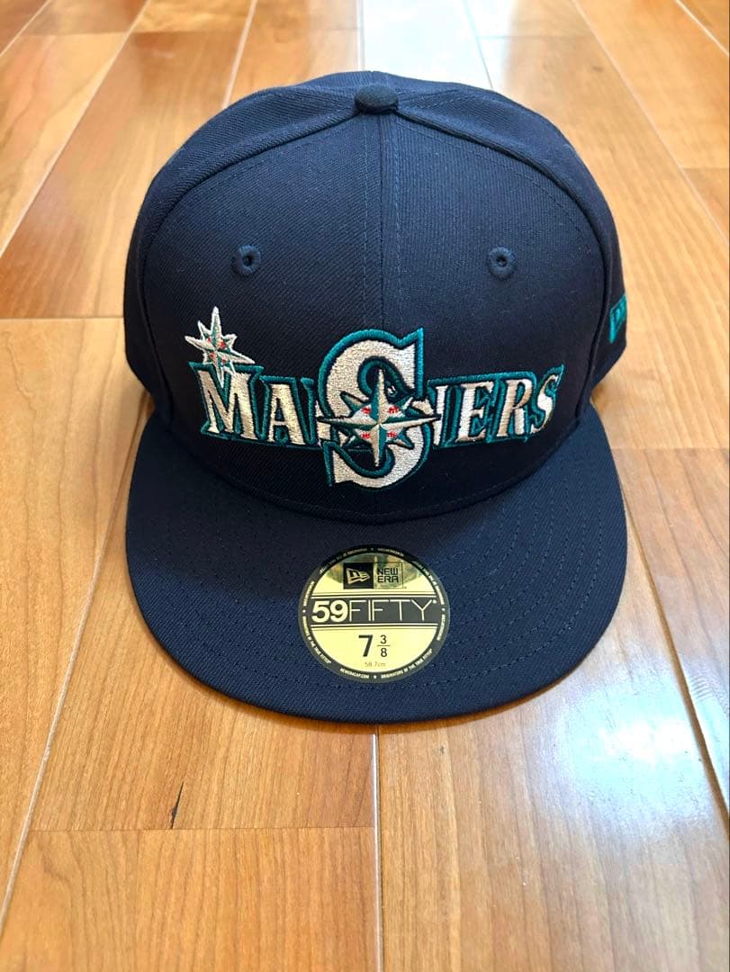 新品未使用 シアトル マリナーズ ニューエラ59FIFTYキャップ 7 3/8