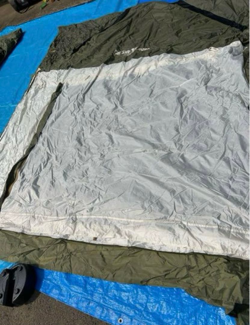 付属品完備 コールマン Car Side Tent 3025 カーサイドテント