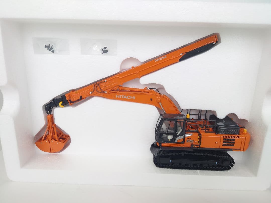 日立建機　 HITACHI　ZAXIS330LC テレスコクラム仕様機　1/50