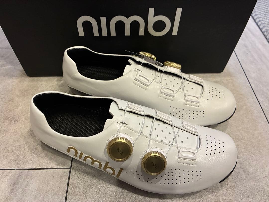 Nimbl Ultimate Gold 41 BOAダイヤル ロードシューズ