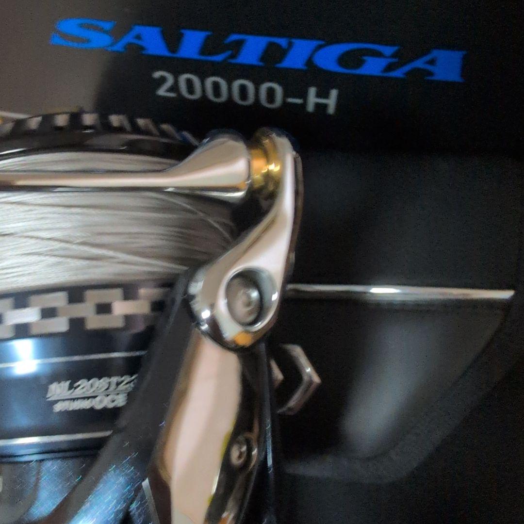 20ソルティガ 20000H パワーハンドル23000スプール２個月末セール価格